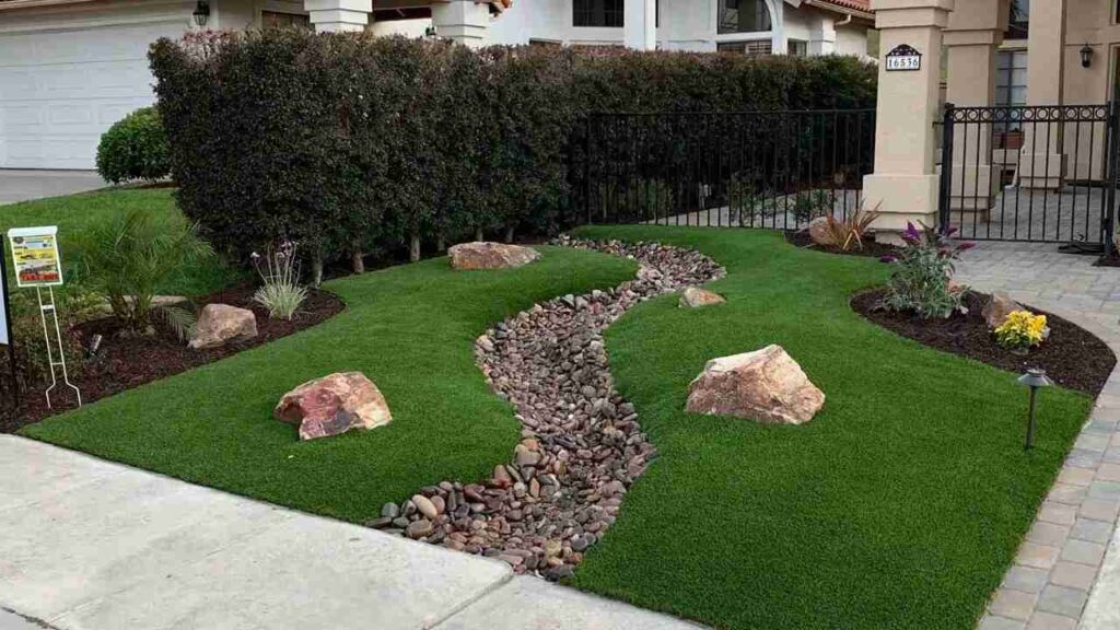 Artificial Green Turf Lawn