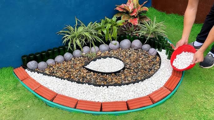Pebble Stone Corner Art
