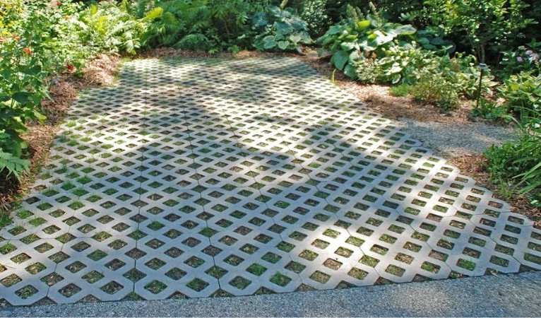 Permeable Interlocking Concrete Brick Pattern