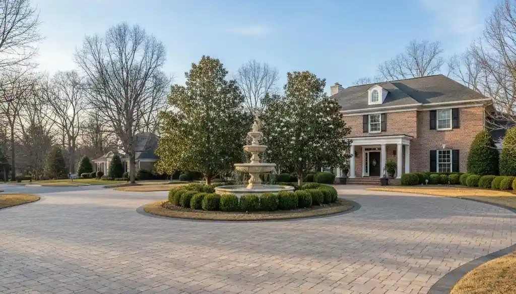 Rotunda Driveway half circle