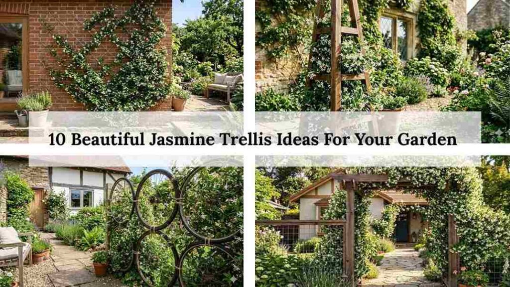10 Beautiful Jasmine Trellis Ideas For Your Garden 
