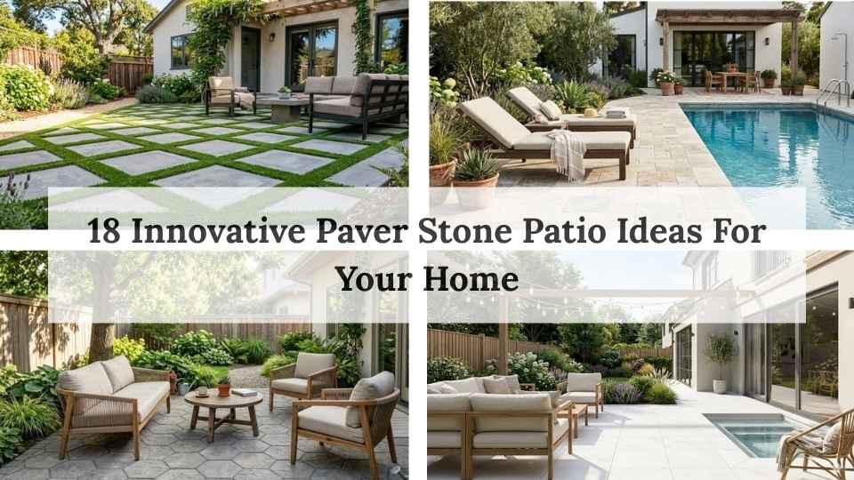 18 Innovative Paver Stone Patio Ideas For Your Home