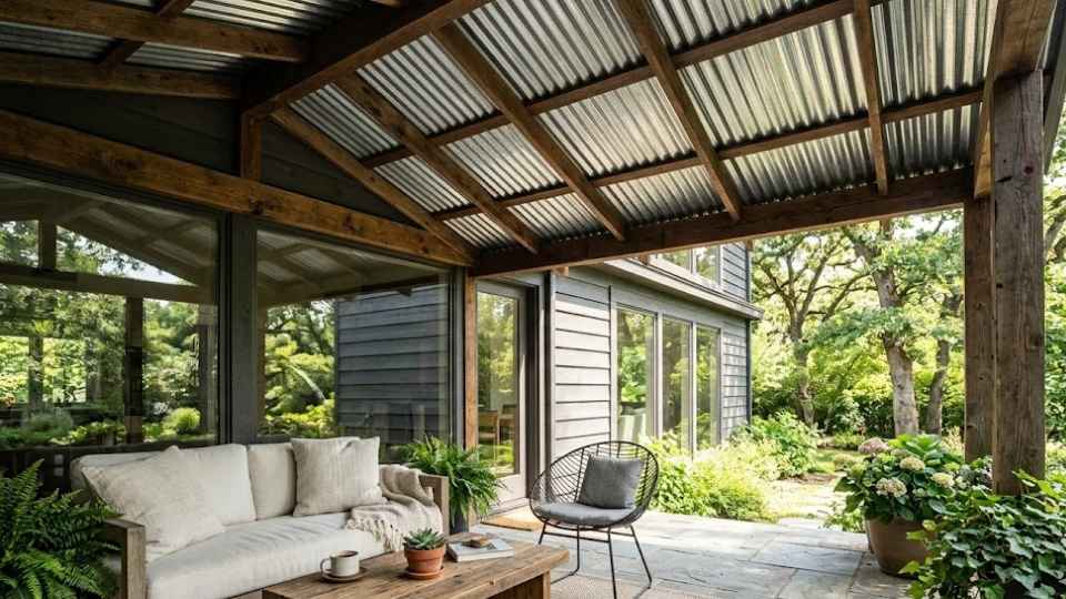 Corrugated Metal Ceiling Sheets