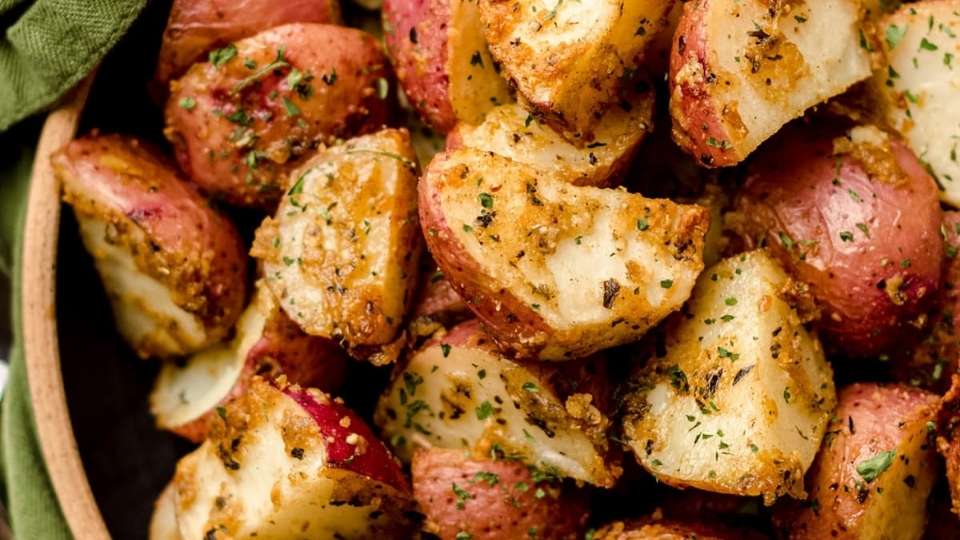 Roasting red potatoes