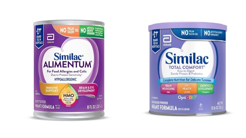 Similac Alimentum Vs Total Comfort