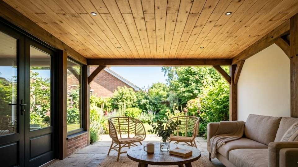 Tongue And Groove Panels For Porch Roof