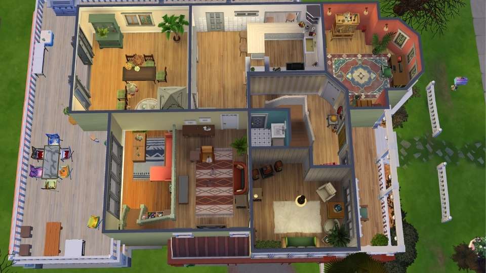 An Image of Bluey House Layout