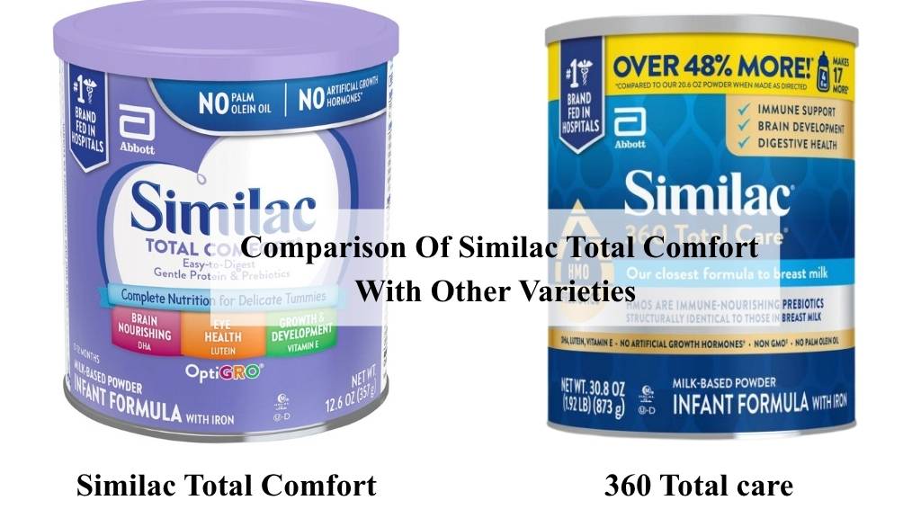 Comparison Of Similac Total Comfort With 360 Total care