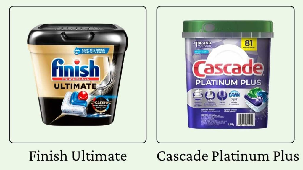 Difference between Finish Ultimate and Cascade Platinum Plus