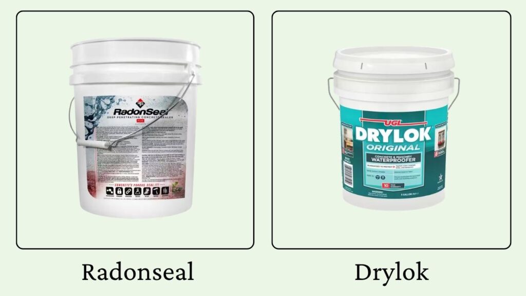 Key Differences Of Radonseal Vs. Drylok 
