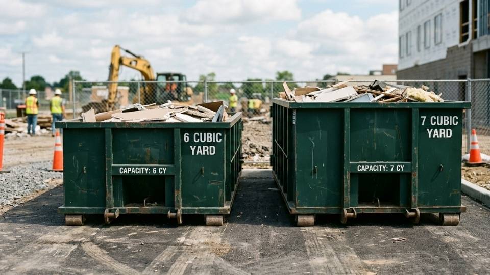 6 Yard Dumpster To 7 Yard Dumpster