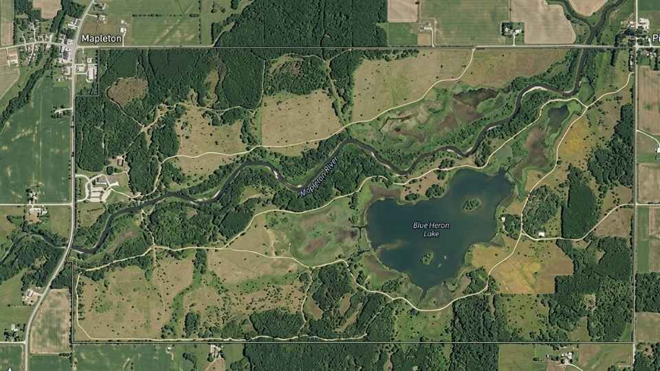 An Image showing 2000 Acres of Land on Map of Wildlife Reserves 